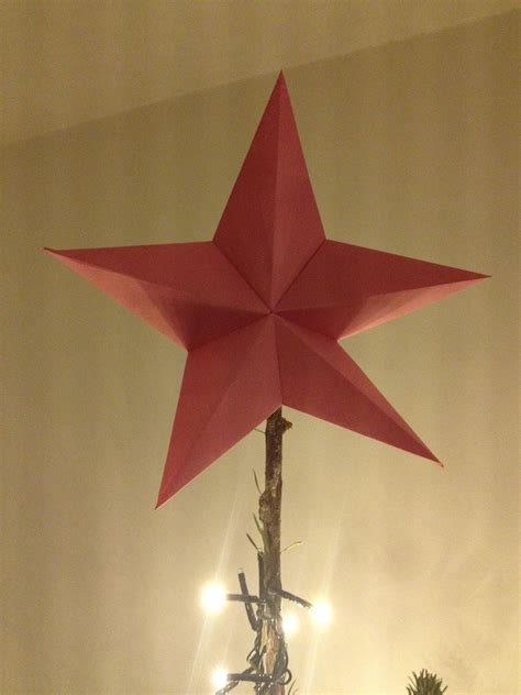 Origami star for Christmas tree. Rather chuffed!