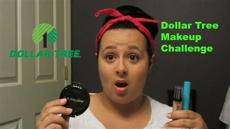 Dollar Tree Makeup Challenge - YouTube