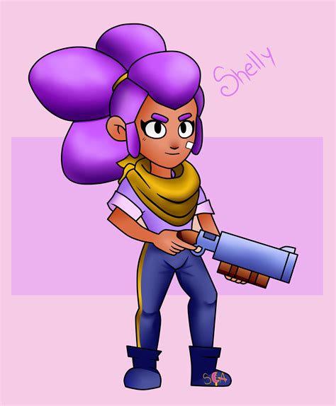 ArtStation - Shelly FANART Brawl Stars