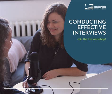 conducting effective interviews magazine training international