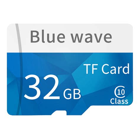 TF4114 32GB MicroSD Card TF Card Class 10 Blue