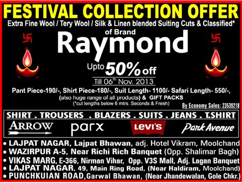 Raymond - Wedding Collection SALE / New Delhi | SaleRaja