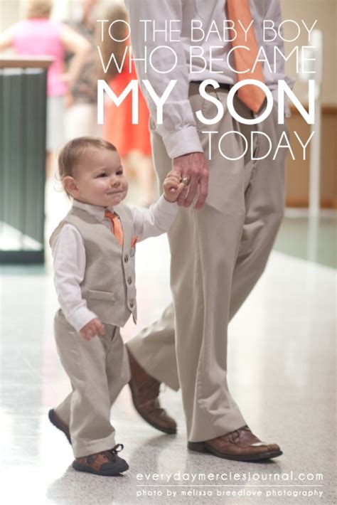 To the baby boy who became my son today... — Everyday Mercies