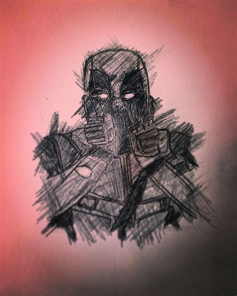 deadpool sketch deadpool sketches darth vader