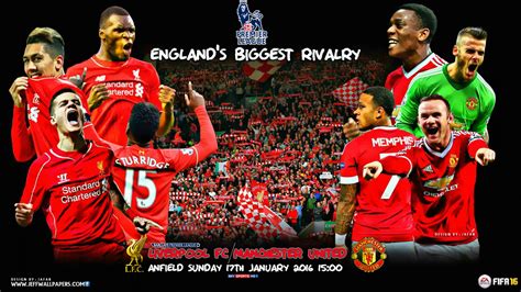 Liverpool Fc Vs Manchester United 2016 Premier League - Epl Man U Vs ...