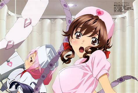 배경 화면 : 삽화, 애니메이션, 만화, 유죄 크라운, 소녀, 망가 카, 간호사, 오해 4075x2770 - - 690926