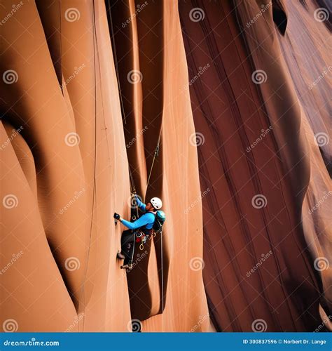 Mountaineers Climb, Ai-generatet Stock Illustration - Illustration of
