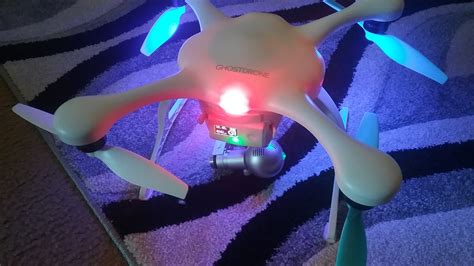 GHOSTDRONE 2.0 - VR - White/Blue Color, flying through the eyes of a ...