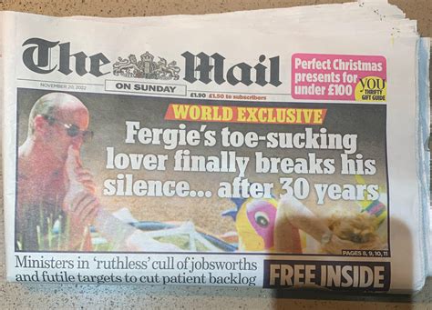 Fergie’s toe sucking lover finally breaks his silence after thirty