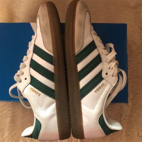 Adidas - Samba Green (Original), Women's Fashion, Footwear, Sneakers on Carousell