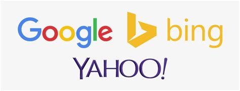 Google Yahoo Bing Png Noe Bortolussi - Google Yahoo Bing Logo - Free Transparent PNG Download ...