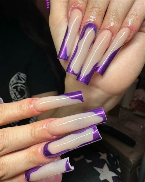 Purple Chrome Nails: 35+ Designs That Will Turn Heads - Nail Designs Daily