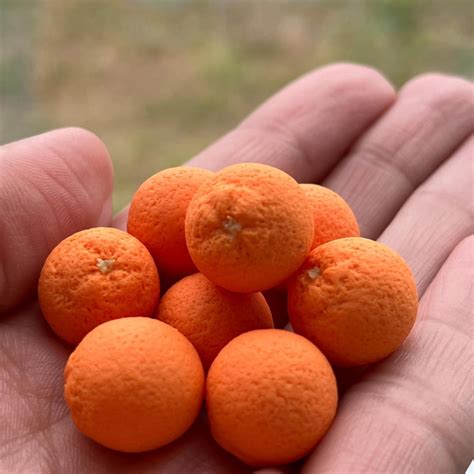 scale fruit miniature orange fruit   dollhouse  food