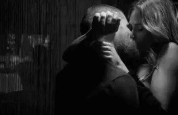 romantic gif  express  intense desire   tight hug  kisses