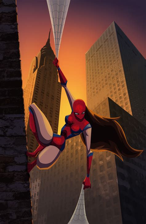 ArtStation - Fem! Spider-man
