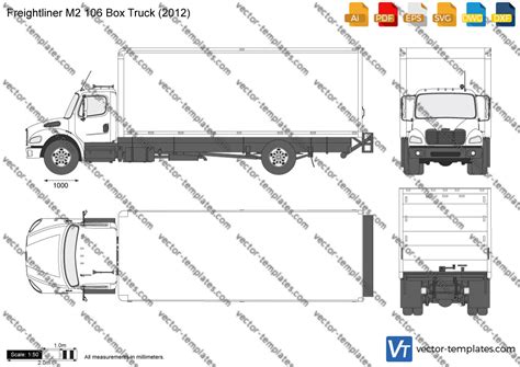 Templates - Trucks - Freightliner - Freightliner M2 106 Box Truck