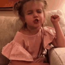 Animated Girl Eww Reaction GIF | GIFDB.com