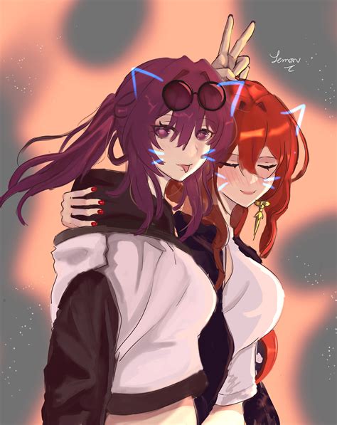 Kafka and himeko on a casual date? Honkai: Star Rail | HoYoLAB