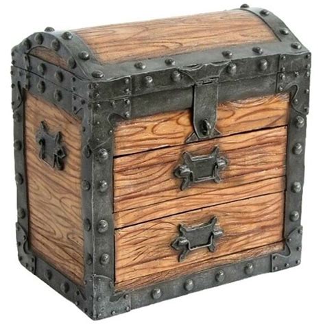 Wooden chest model