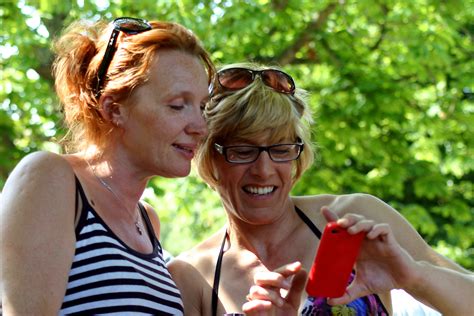 Free Images : smartphone, person, people, sun, woman, smile, friend