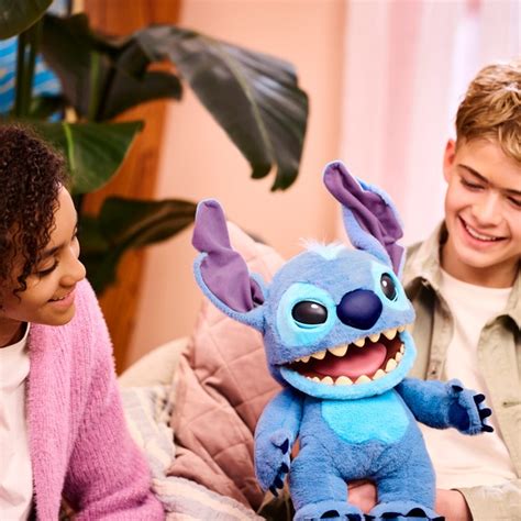 Real FX Disney Stitch Puppet Interactive Toy | Smyths Toys UK