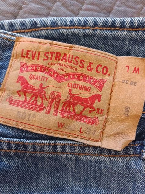 Levi's Men's 501 Original Fit Straight Leg Jeans- 38 … - Gem