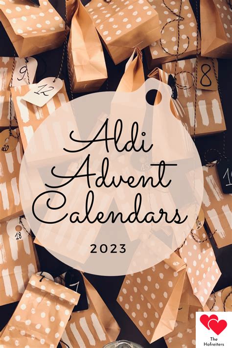 Aldi Advent Calendars 2023 — The Hofreiters