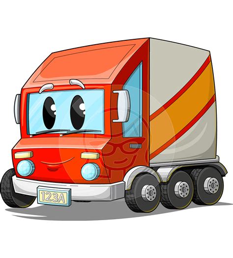 cartoon lkw netflixs animated trash truck driven  glen keane