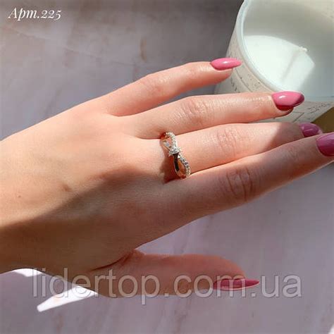 Купить Кольцо Серебро 925 пробы с фианитами + пластины Золота 375 пробы ...
