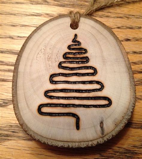 Wood Crafts Tree | Wood burning crafts, Wood christmas ornaments ...
