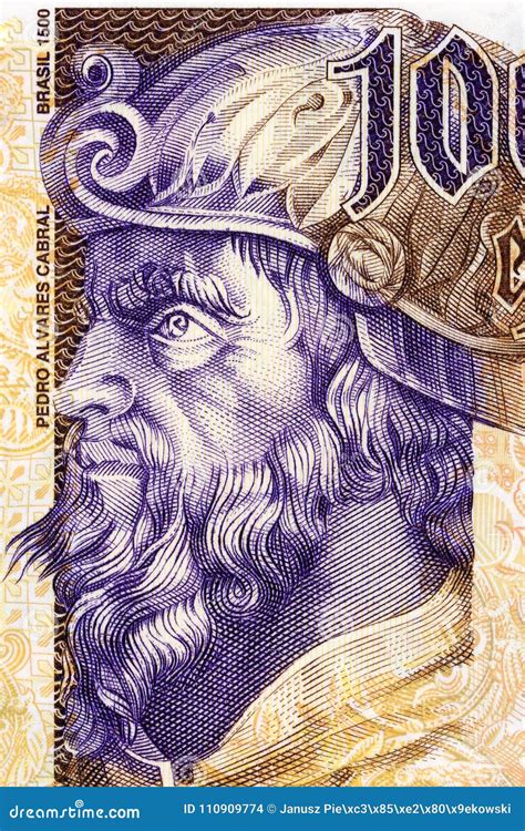 Pedro Alvares Cabral Portrait Stock Photo - Image of military, portugal ...