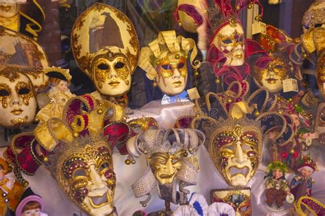 Venetian Carnevale Masks stock photo. Image of costume - 192626702