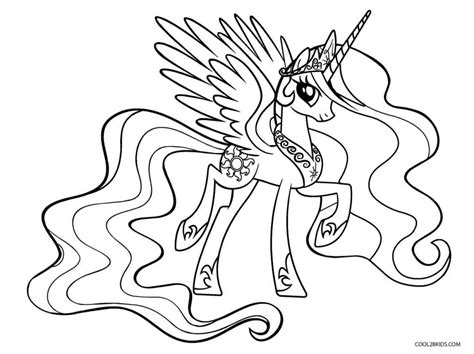 Desenhos de My Little Pony para colorir - Páginas para impressão grátis