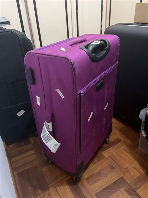 American Tourister purple luggage, Hobbies & Toys, Travel, Luggage on ...