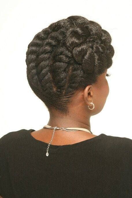 Need A Cute Protective Style? - 18 Flat Twist Updo Styles You Should ...