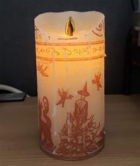 DIY Real Wax Black Flame Candle from Hocus Pocus ⋆ Welcome to the Necro ...