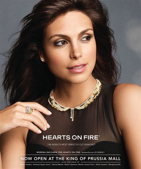 Morena Baccarin - Photoshoot for Hearts on Fire Jewelry Advertisement