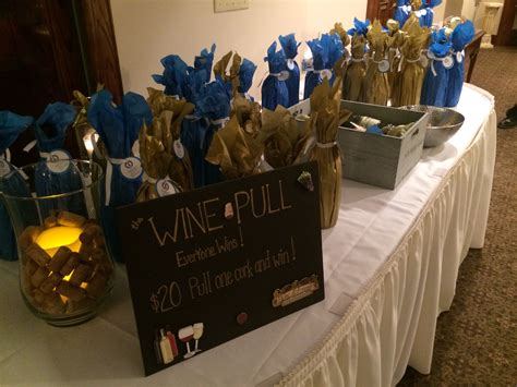 wine pull wine pull fundraiser baskets auction projects