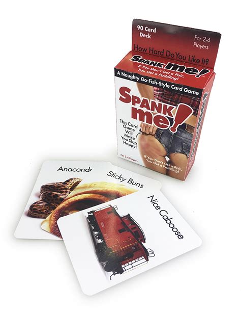 Spank Me Card Game - BG.050-03057 | Lover's Lane