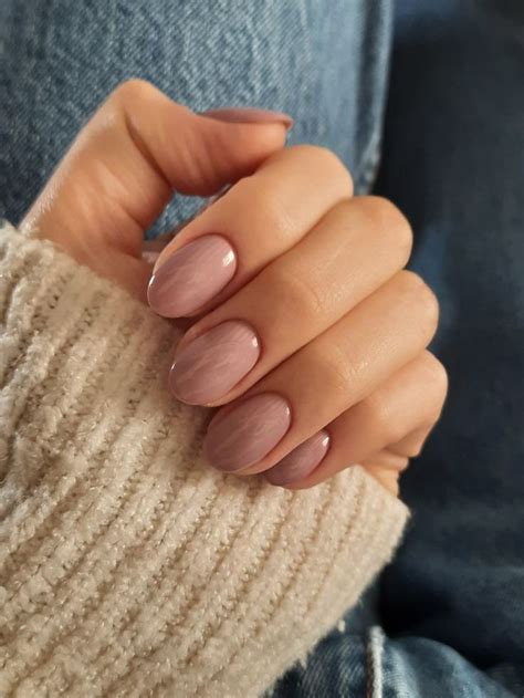 Нюдовые ногти - Овальные ногти, маникюр нюд, короткий овал | Casual ...