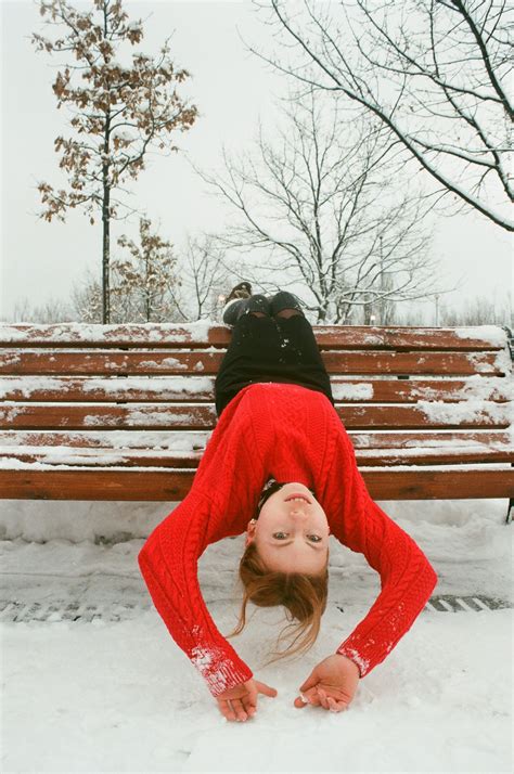 Girl Sitting on Bench · Free Stock Photo