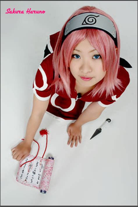 fashions: Naruto Cosplay of Sakura Haruno Cute Cosplay