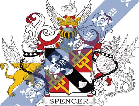Spencer Family Crest, Coat of Arms and Name History