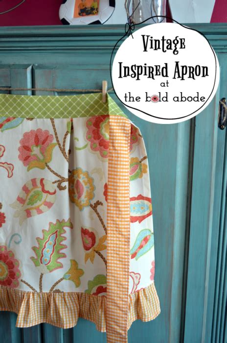 A Bold Apron: The Tina Lou
