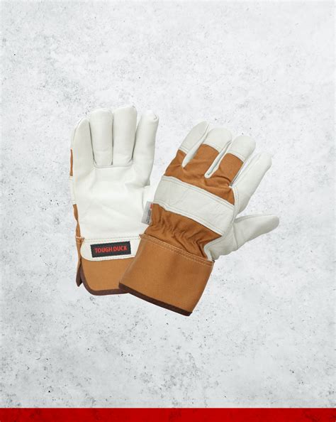 Tough Duck Ladies Unlined Cowgrain Work Gloves - Gerber's