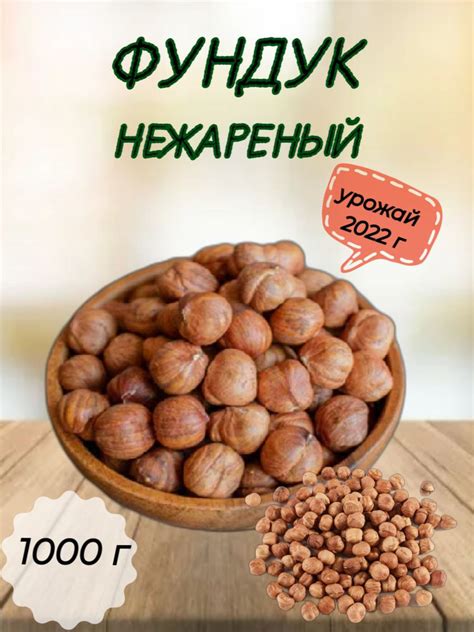 Фундук сырой нежареный 1 кг. ТМ Sattva foods - купить с доставкой по ...