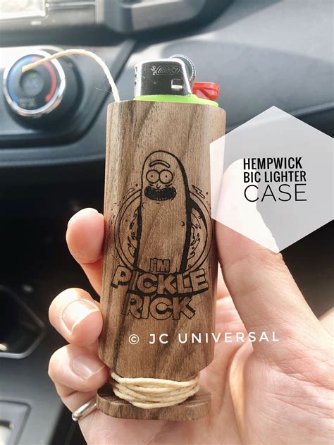 Durable Walnut Natural Wood. Patern in Rick and Morty | Bic lighter ...