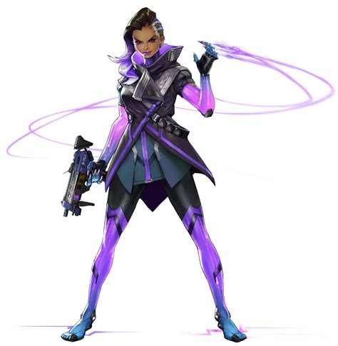 Sombra from Overwatch in the GA-HQ Video Game Character DB | Game-Art-HQ
