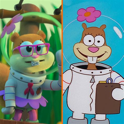 Spongebob And His Wife Sandy