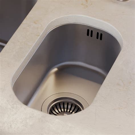 Pyramis Iris small undermount sink | Small round sink